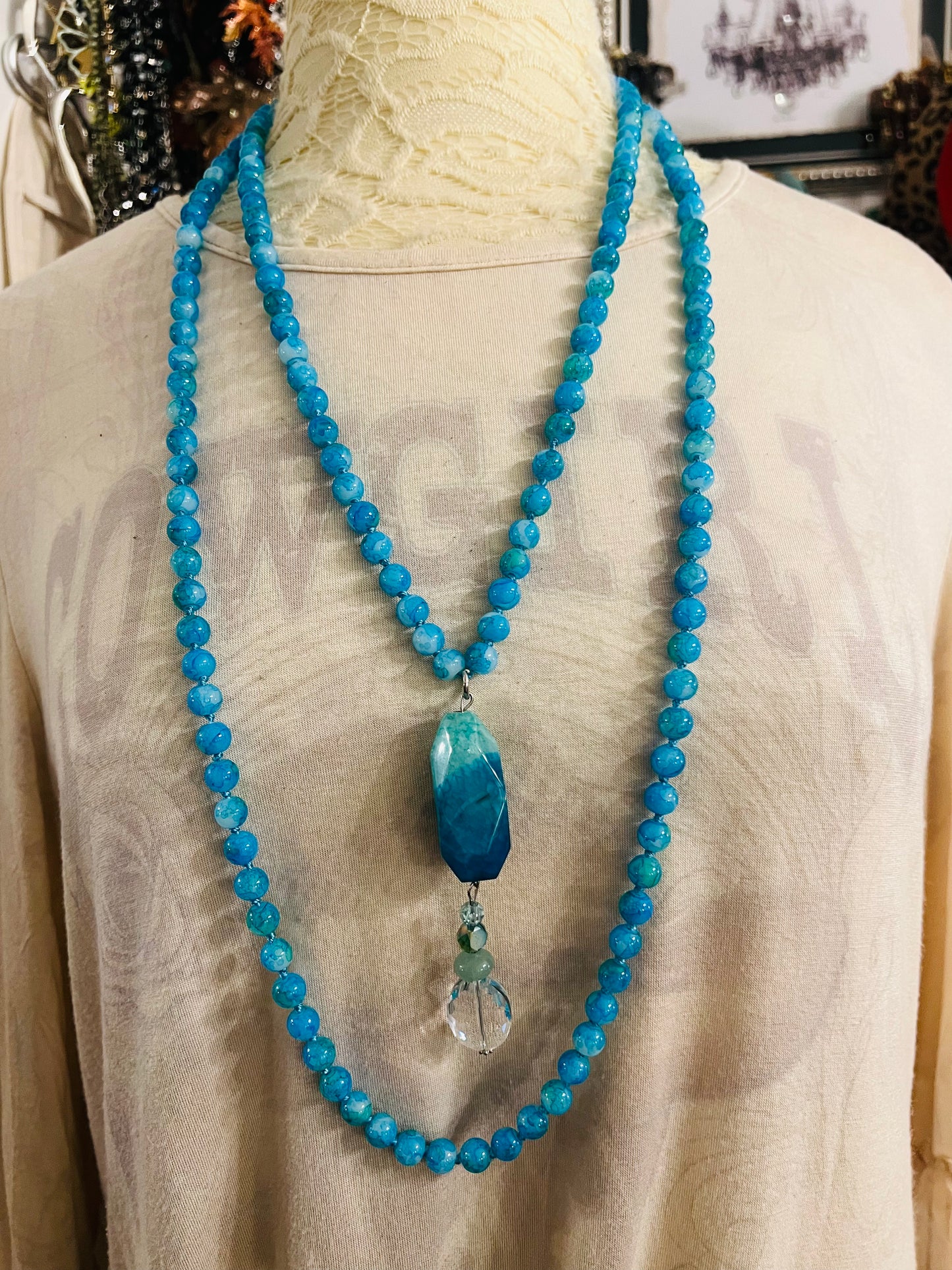 Blue Delight Necklace