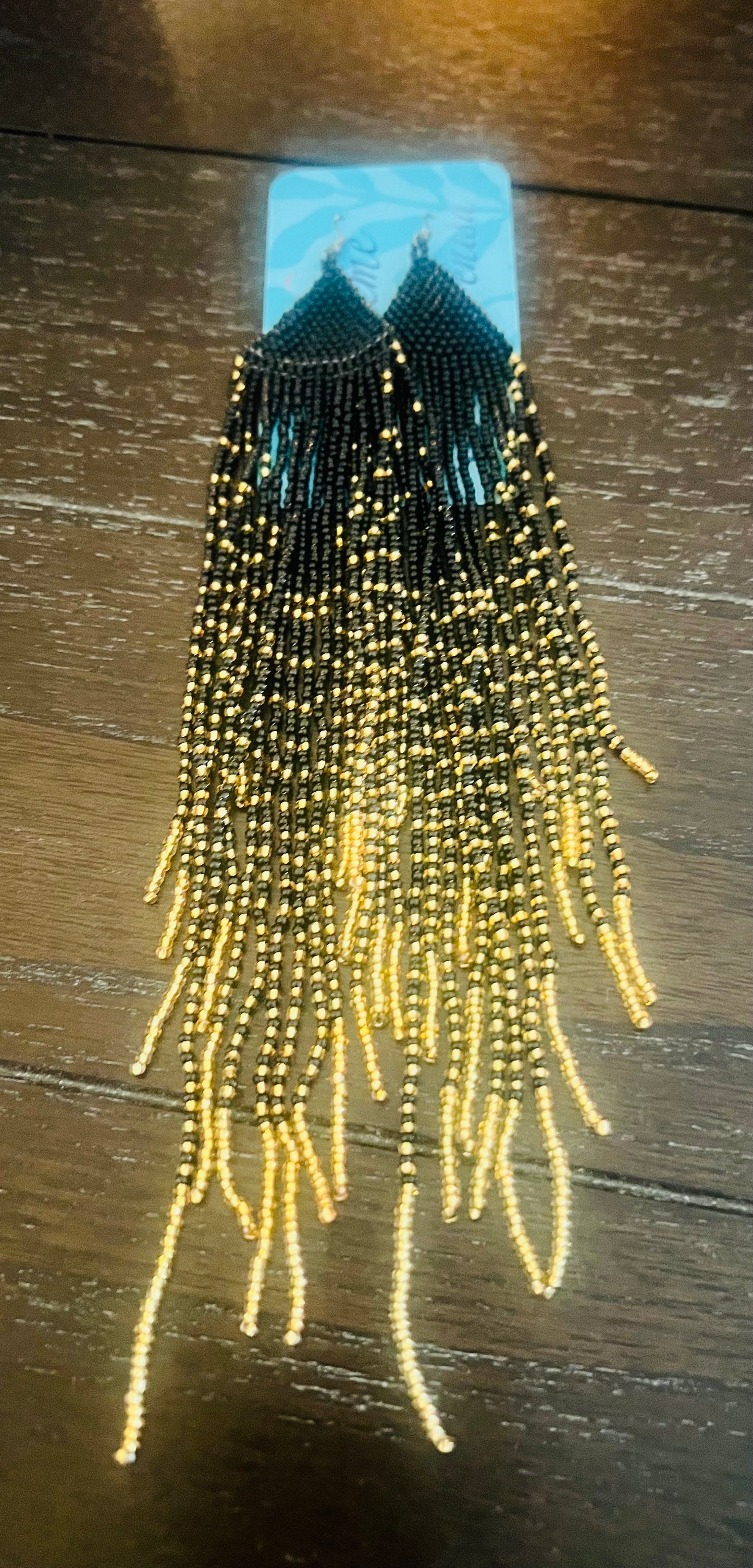 8" Golden Shimmers Earrings