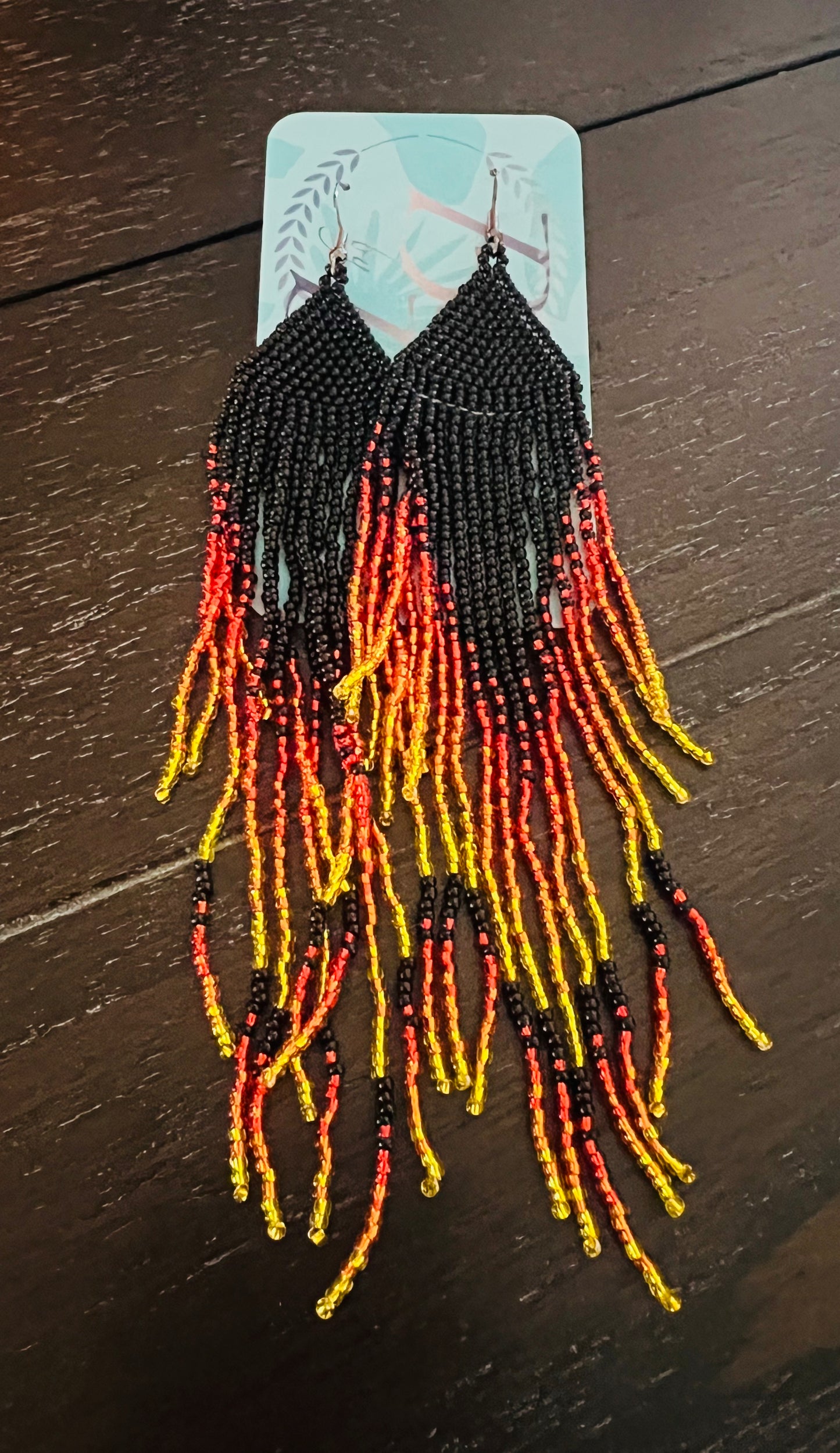 Candy Corn Earrings