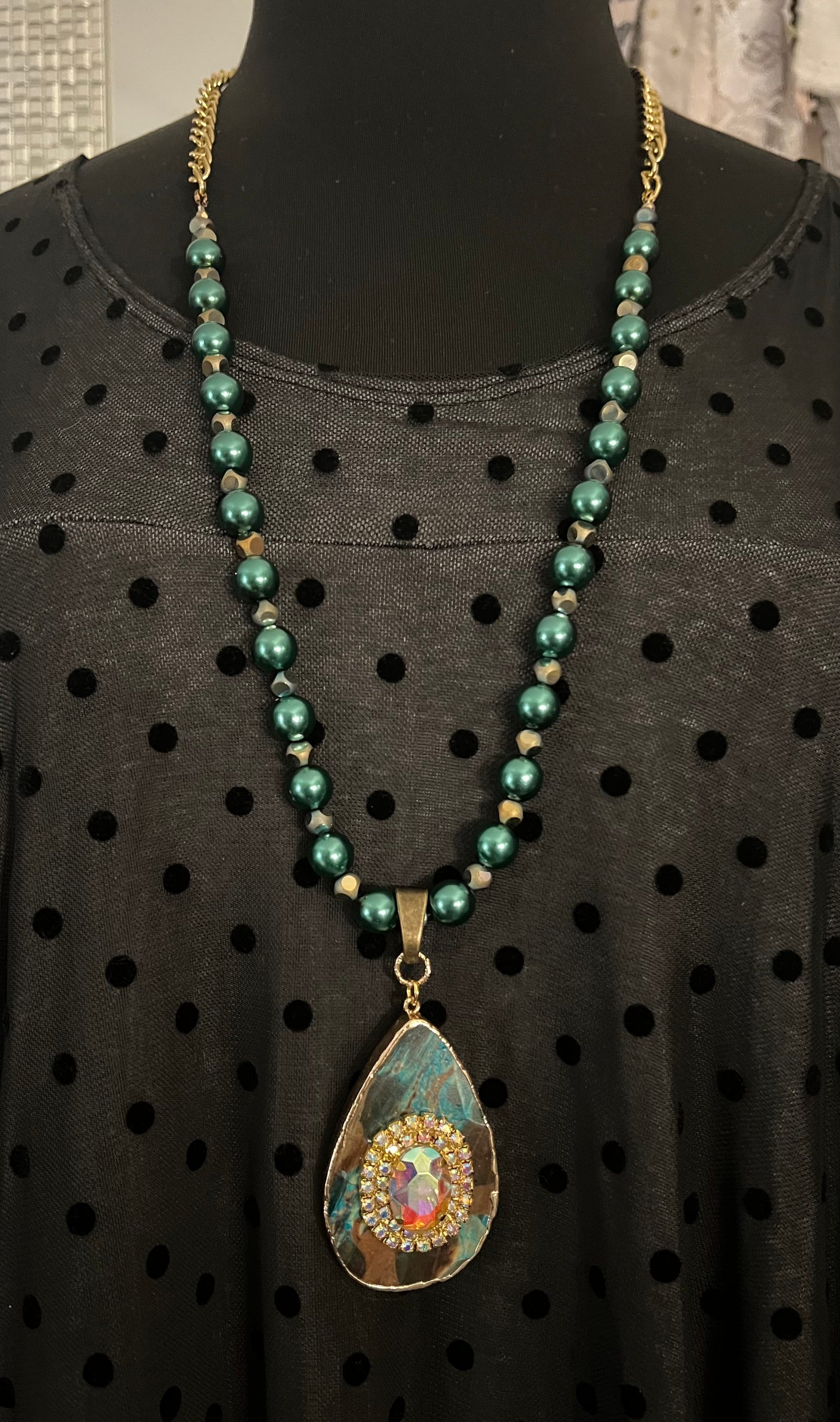 Emerald Skies Necklace