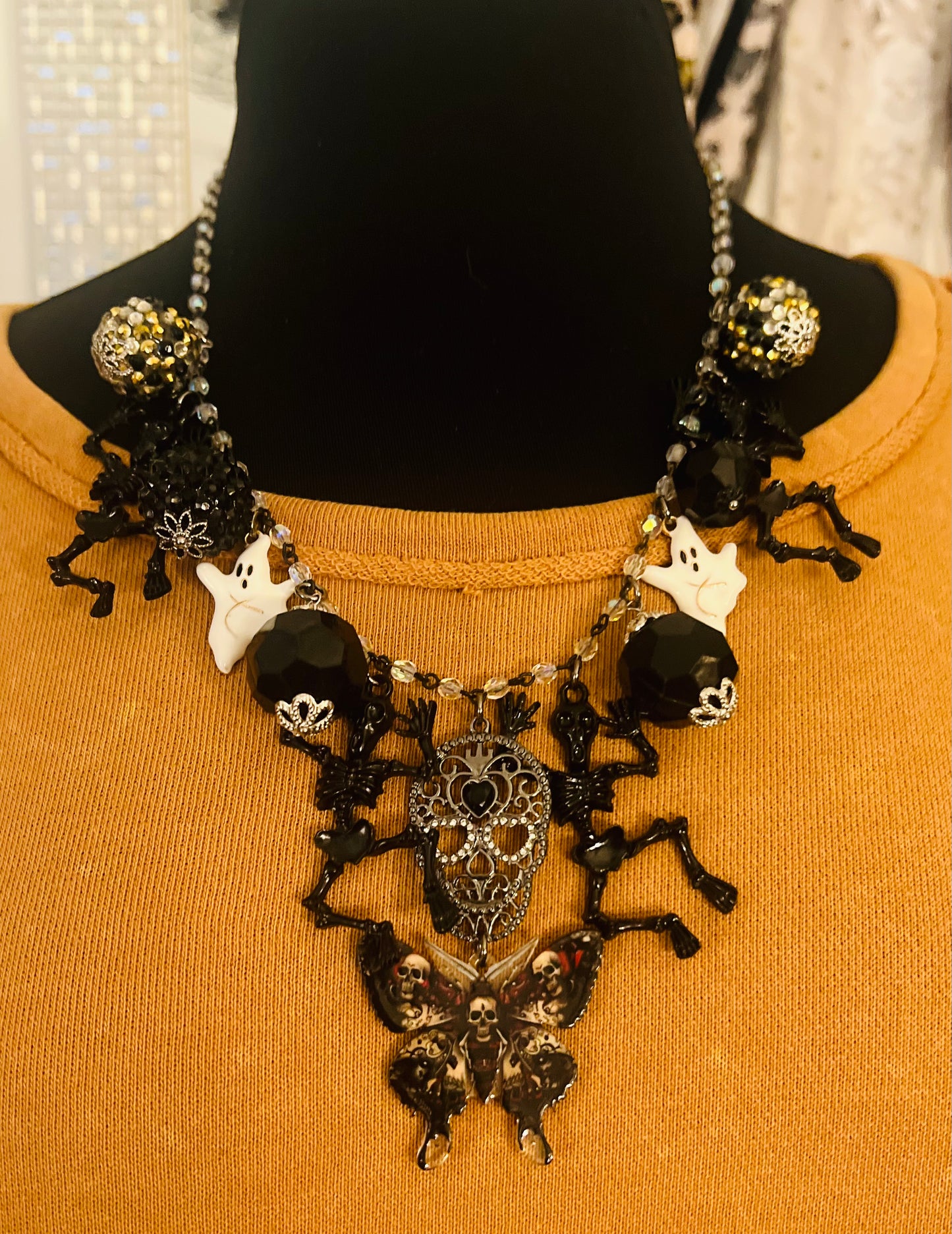Skeleton Dance Necklace