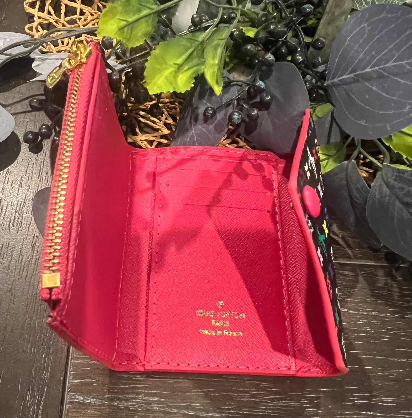 LV Dupe Tri Fold Wallet
