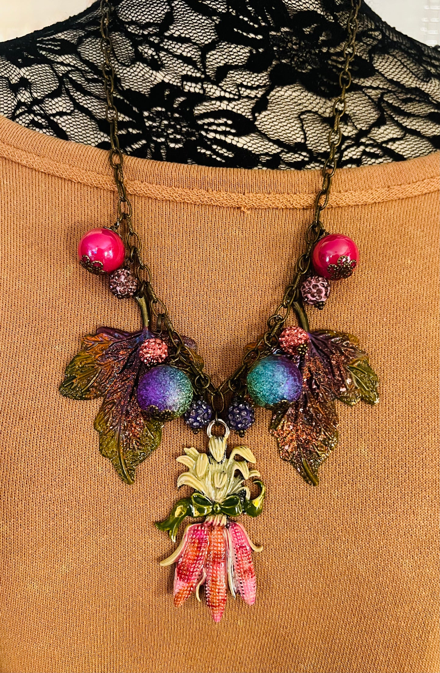 Harvest Corn Necklace