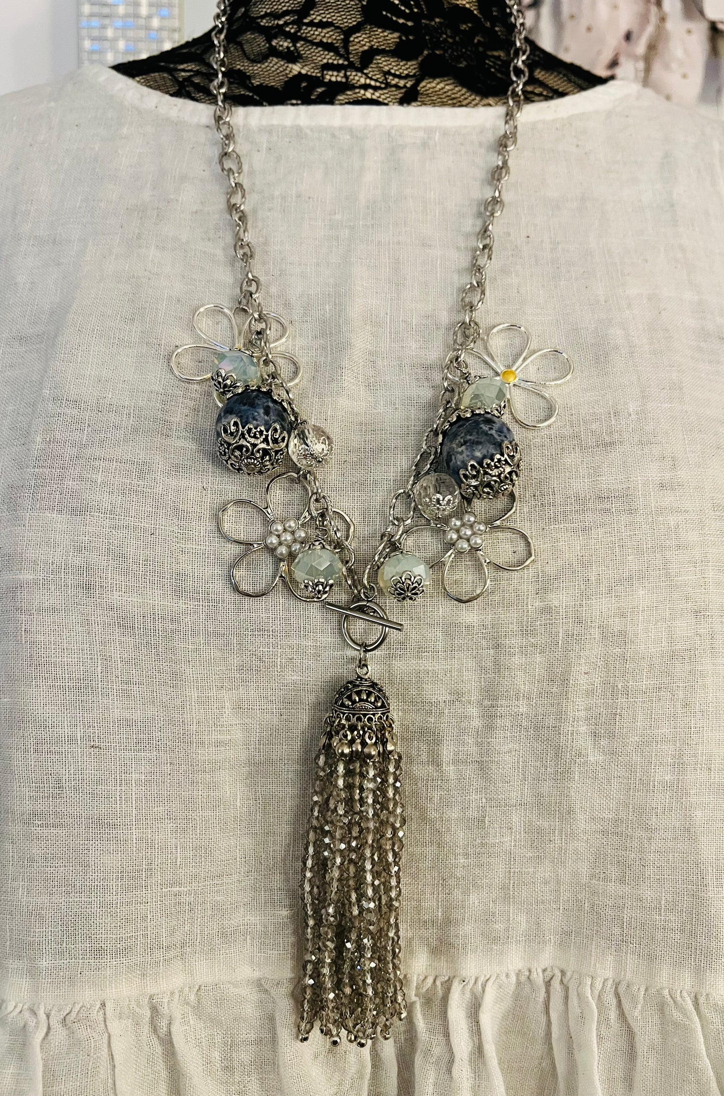 Waterfall necklace