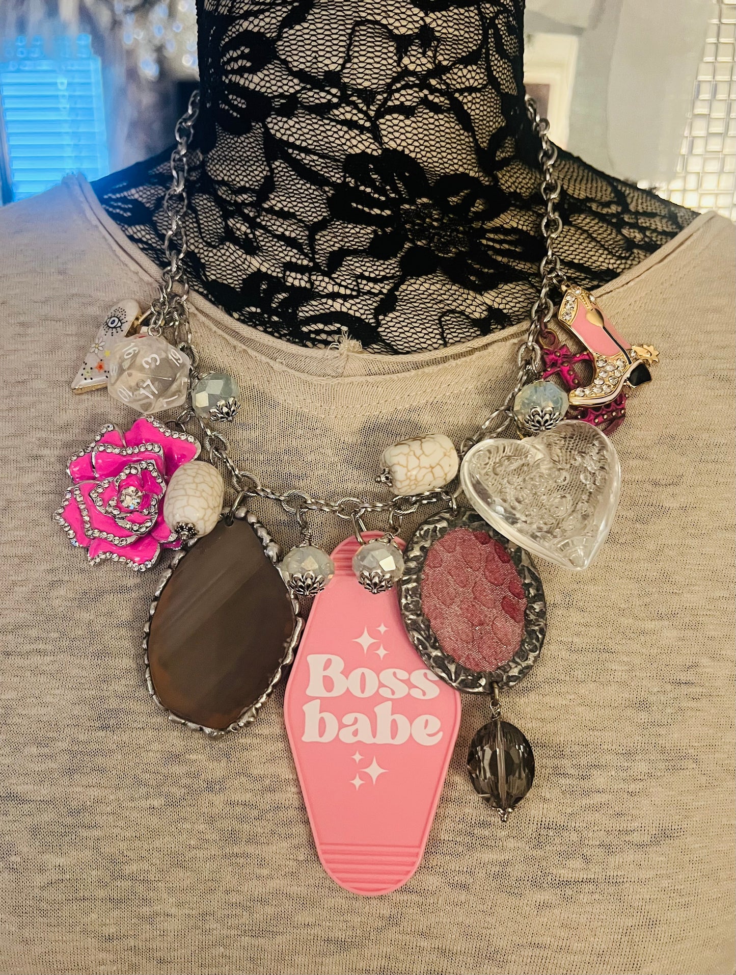 Boss Babe Pendant Necklace