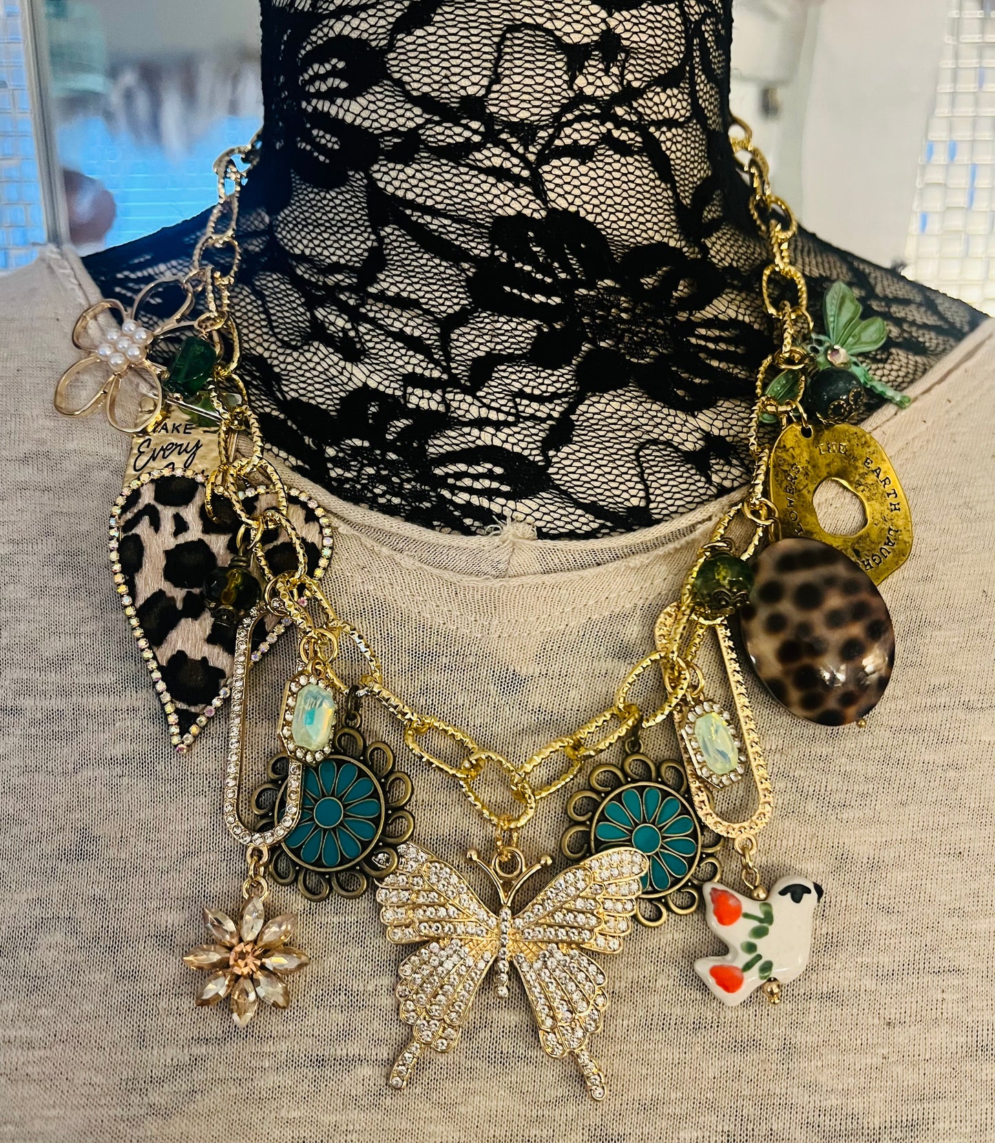 Flutter Fun Necklace