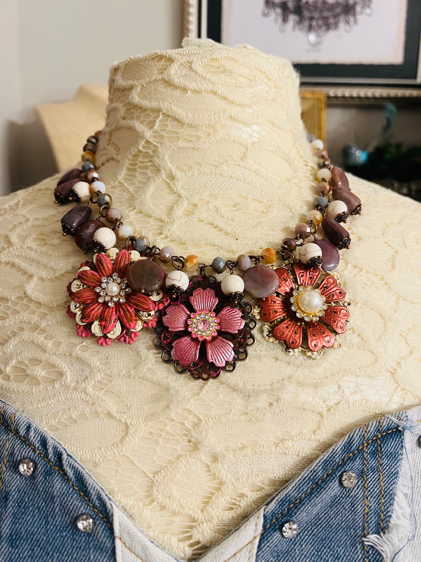 Fickle Flowers Necklace