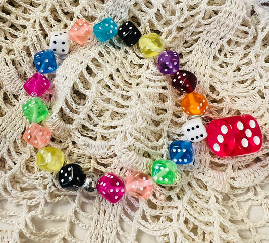 Roll the dice bracelet