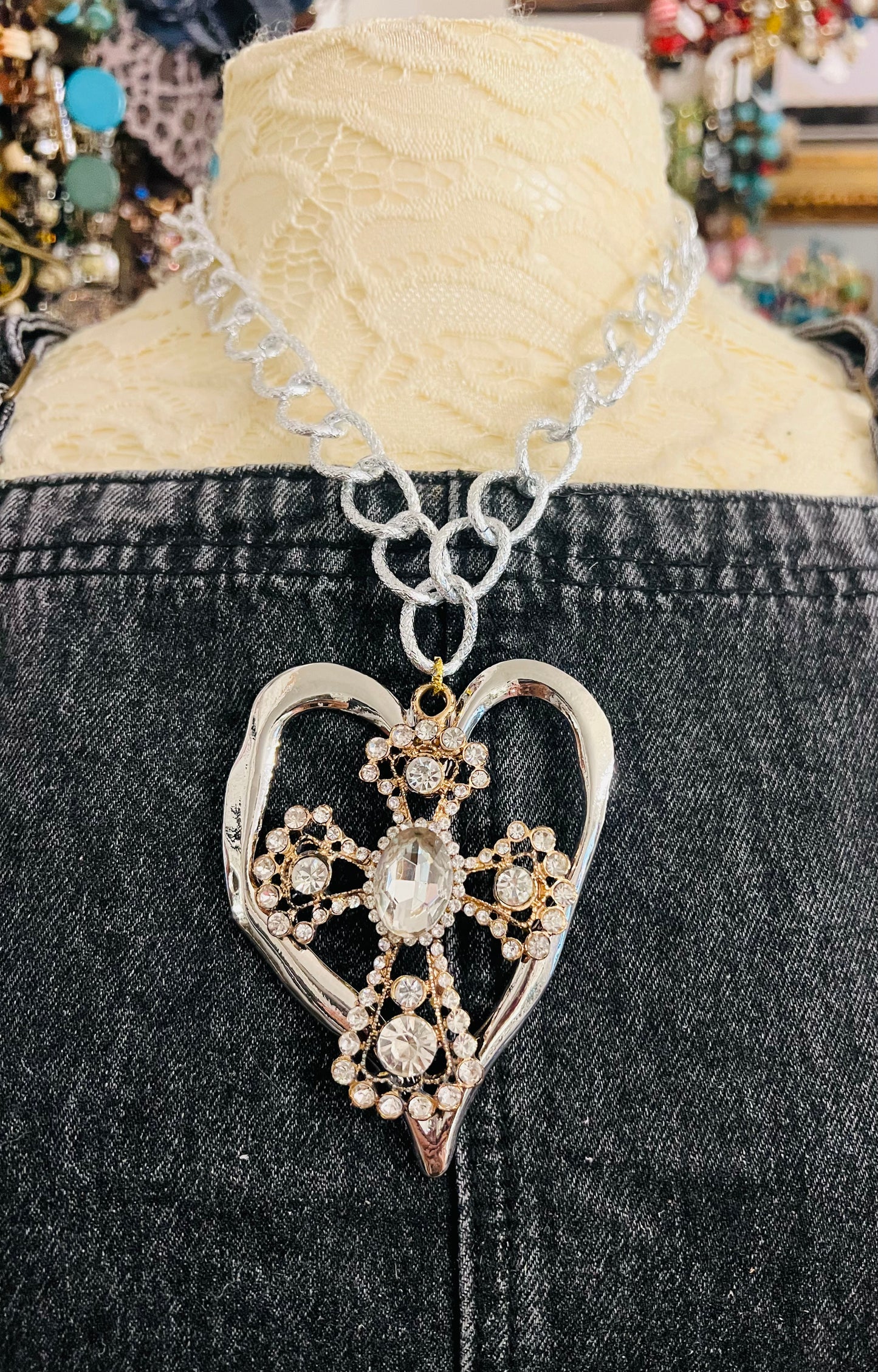 Cross My Heart Necklace