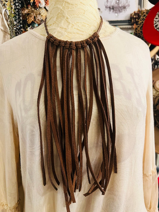 Fun with Fringe Necklace