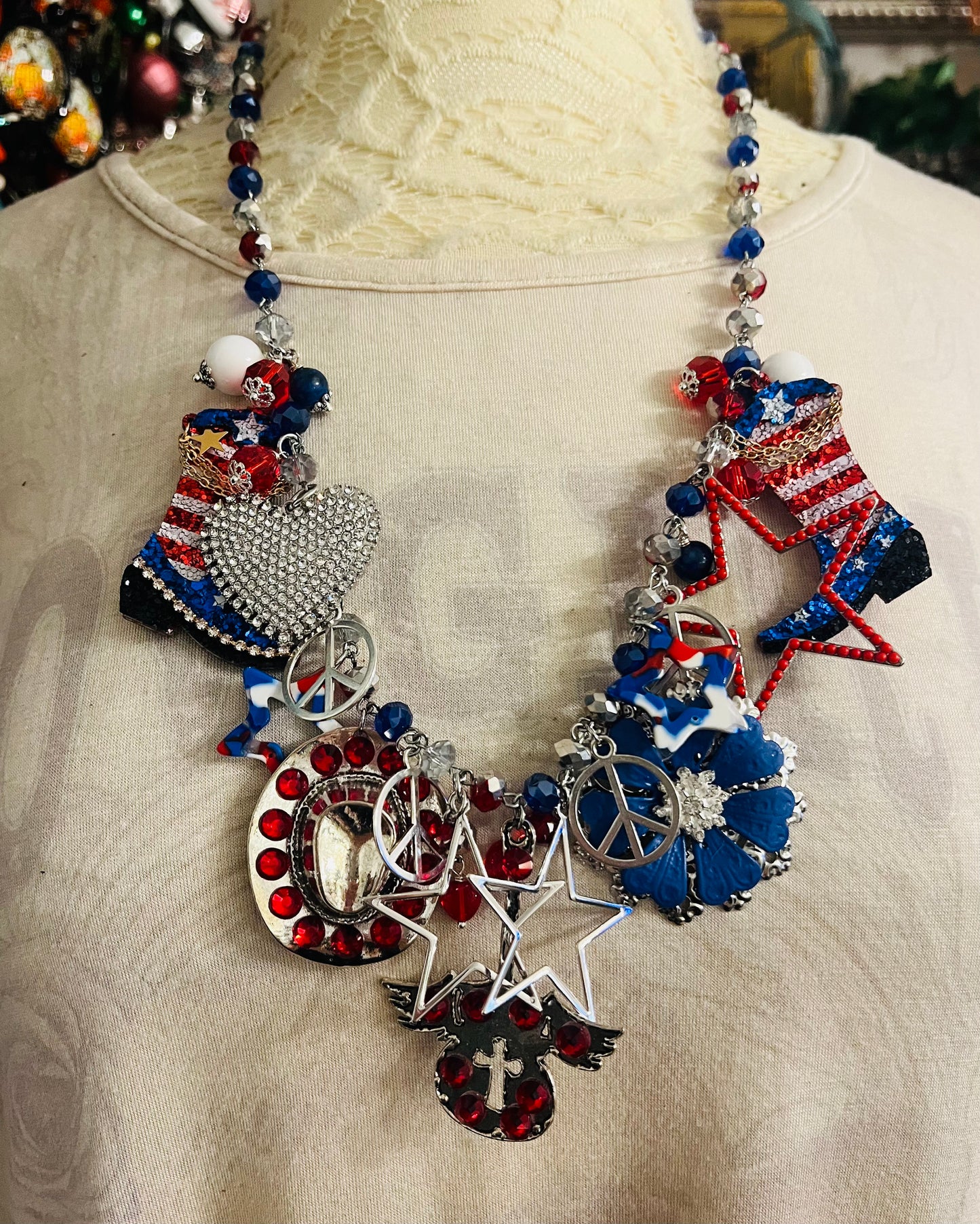 Americana Country Necklace