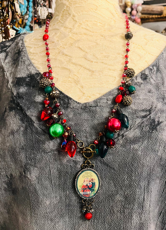 Father Christmas Necklace