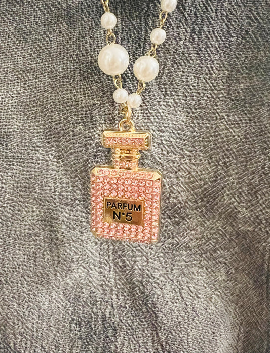 Pink Parfum Necklace