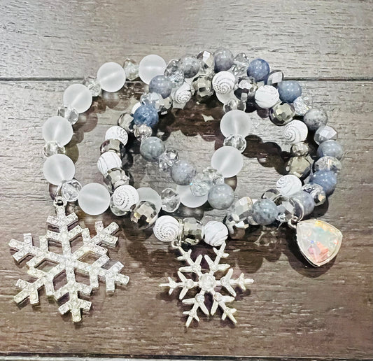 Snowflake Stacker Set