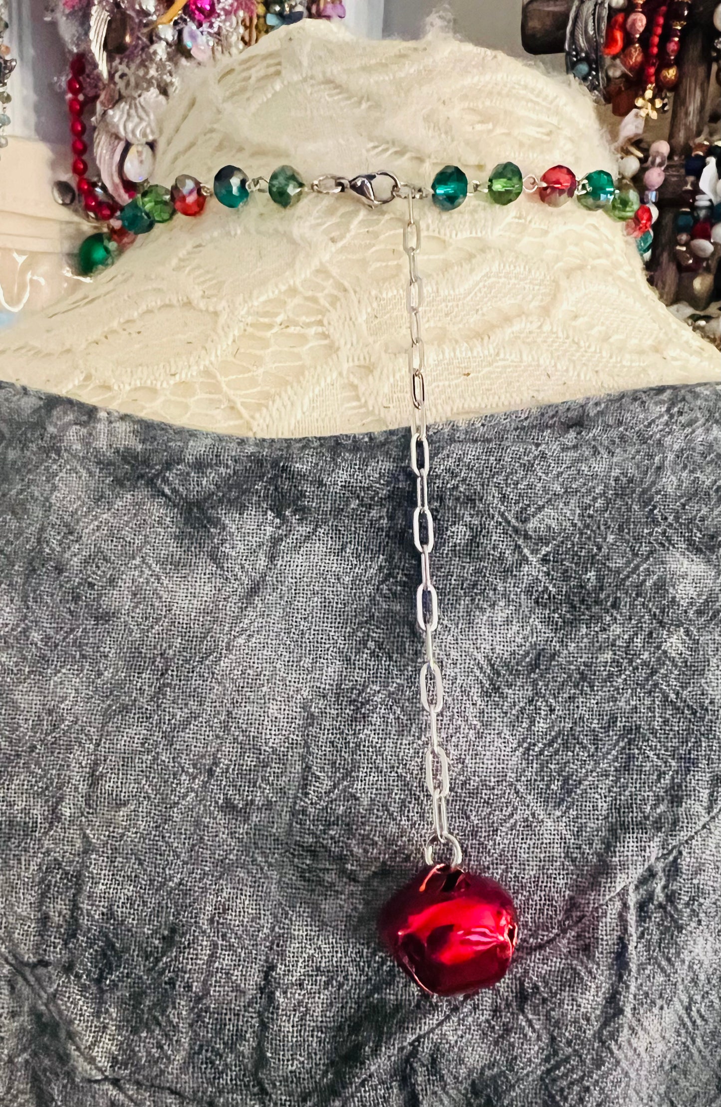 The Stars at Christmas Necklace