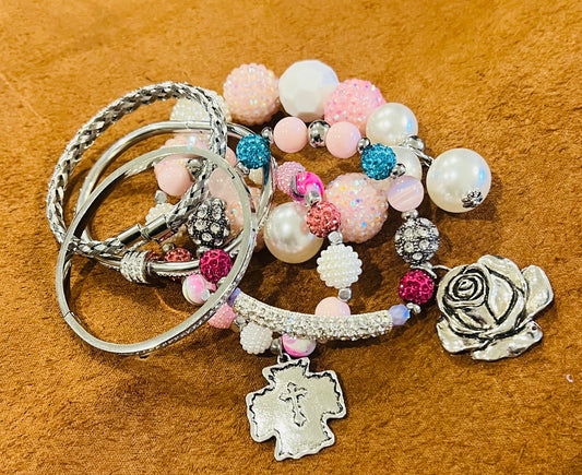 Set of 6 Stacker Sparkle & Shine Set