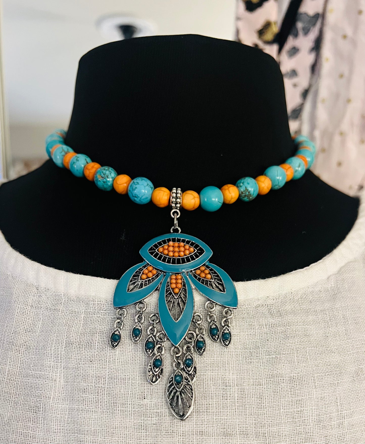 Desert Blossom Choker Necklace