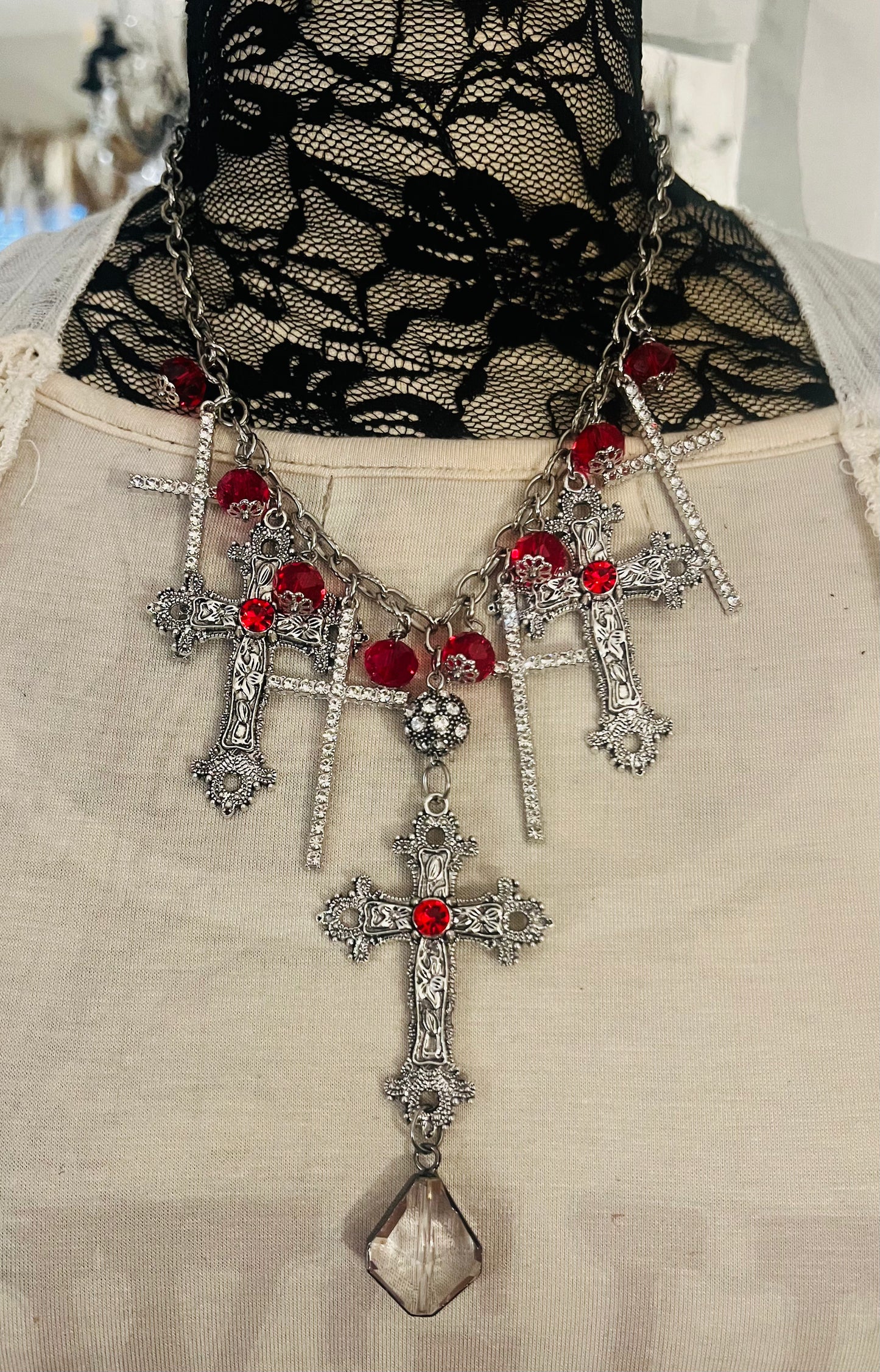 Faithful Forever Cross Necklace