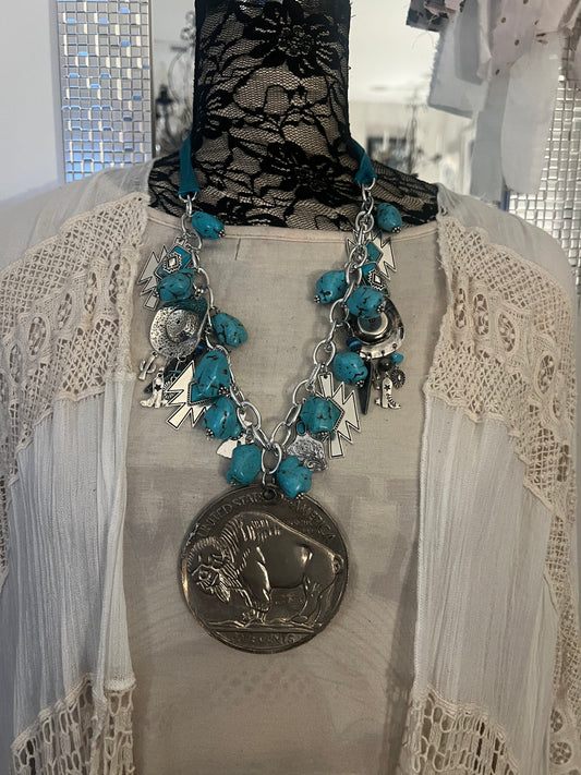 Buffalo Nickel Necklace