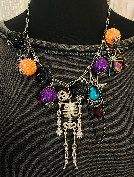 Colors of Halloween Necklace
