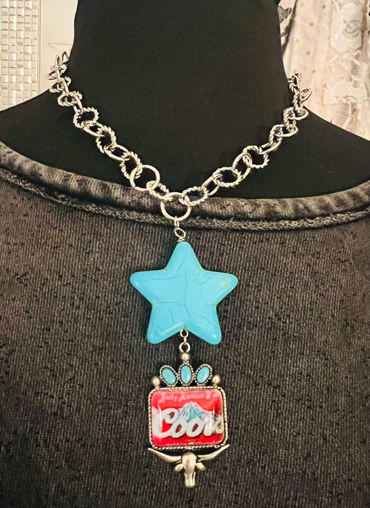 Coors Star Necklace