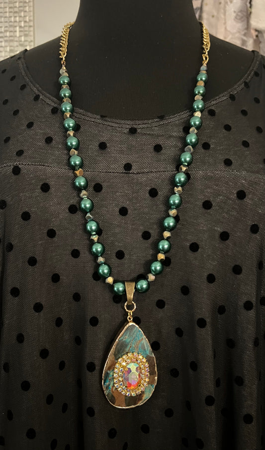 Emerald Skies Necklace