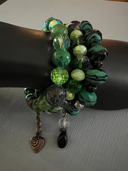 Grassy Knolls Bracelet Stacker