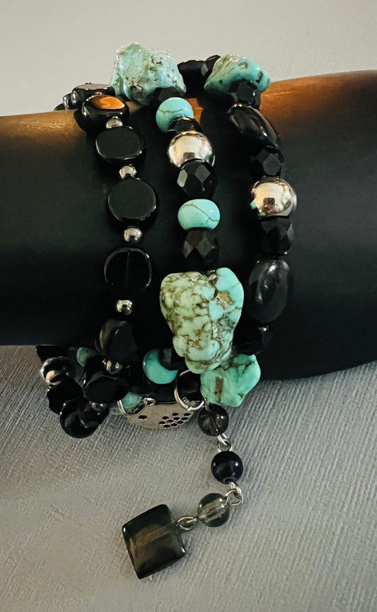 Gem Bead Bracelet Stacker