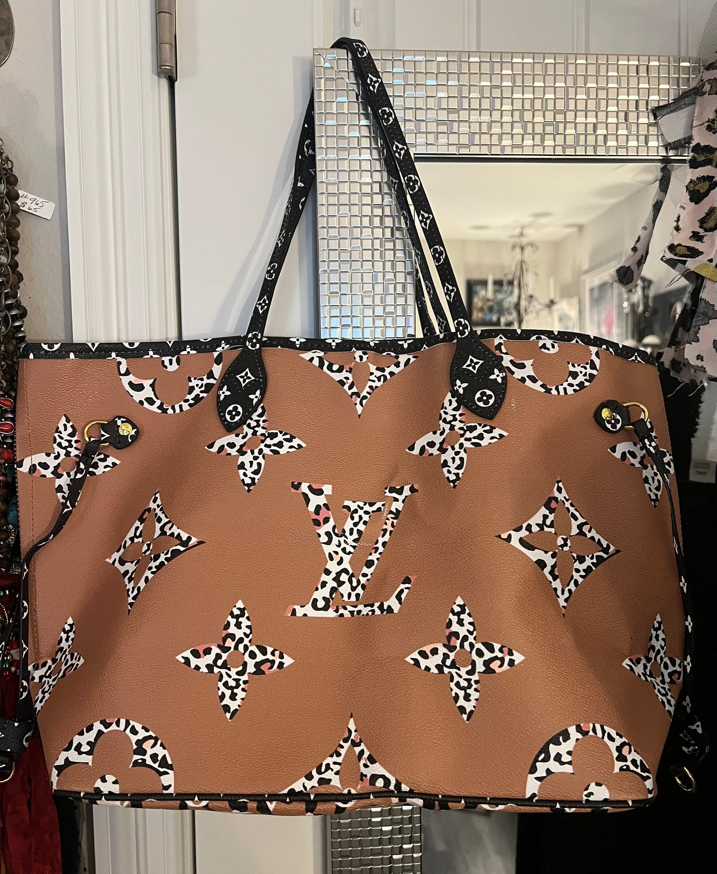 LV Dupe Tote Bag