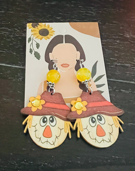 Mr. Scarecrow Earrings