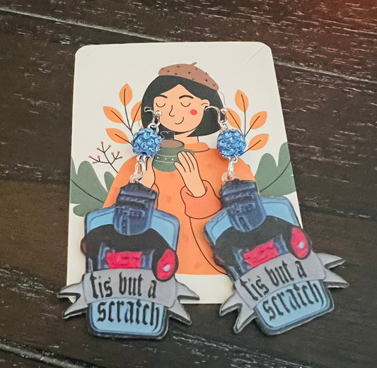 But a Scratch Earrings