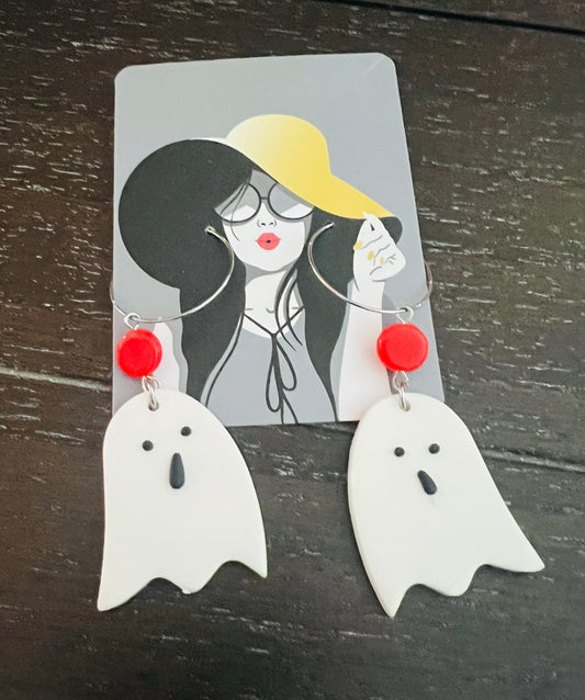 Spooky Ghost Earrings