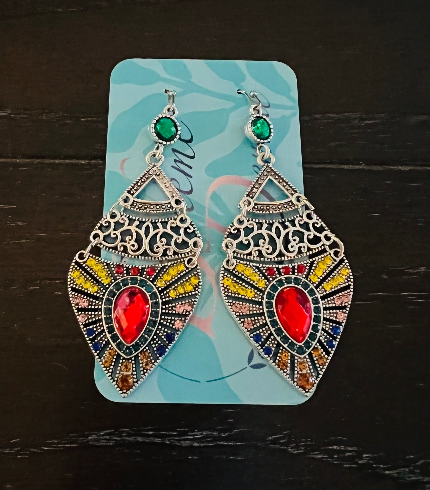 Moroccan Crystal Earrings