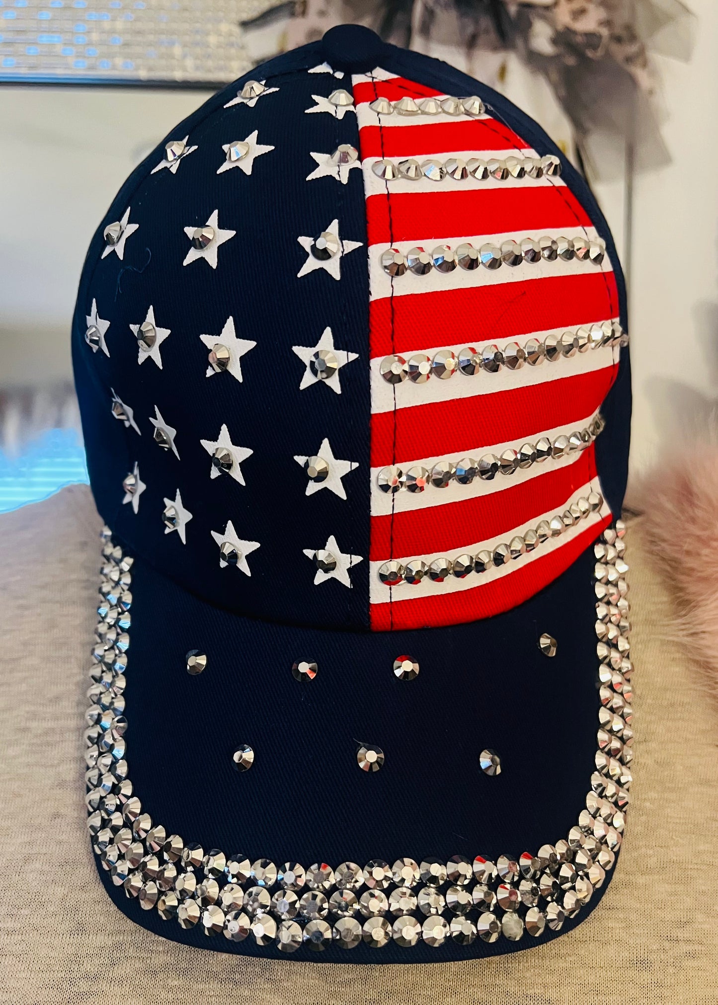 Navy Stars and Stripes Ballcap