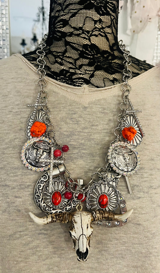 Steer Me Western Necklace