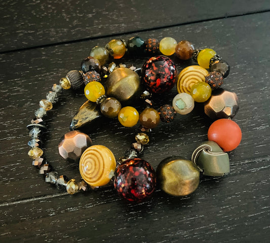 Stretchy Stacker 3pc Bracelet Set