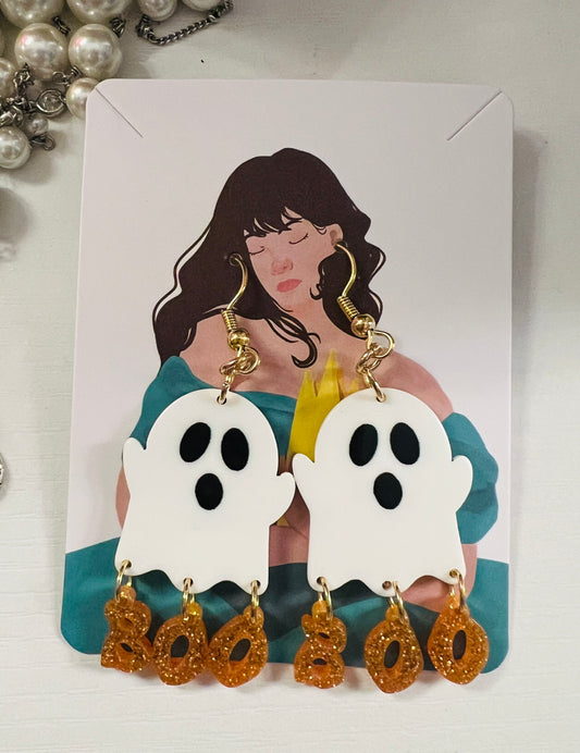 Boo Earrings