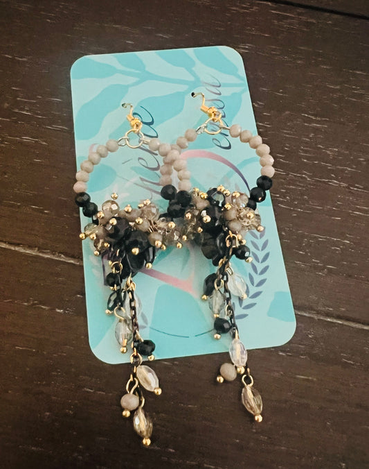 Knotted Bead Earrings