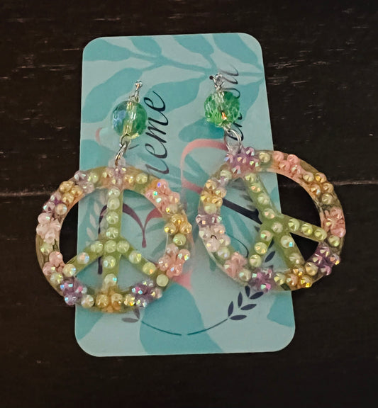 Peace Bling Earrings