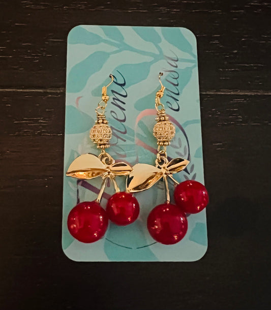 The Cherry Bomb Earrings