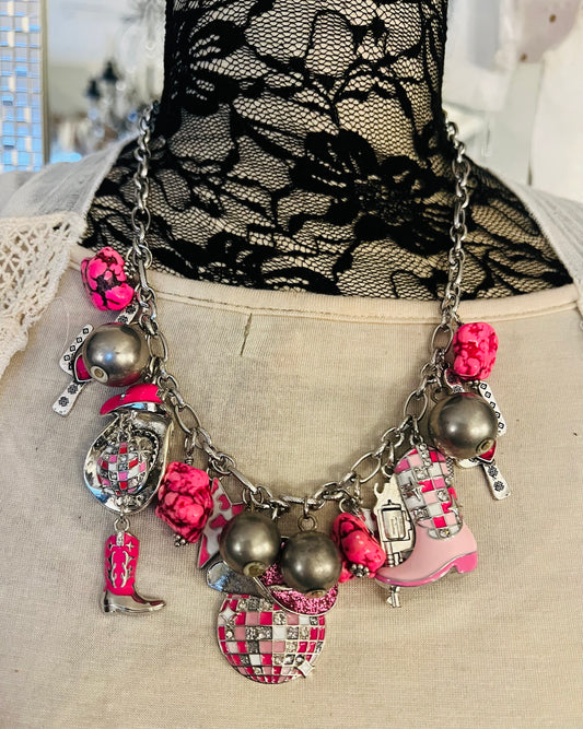 Disco Queen Cowgirl Necklace