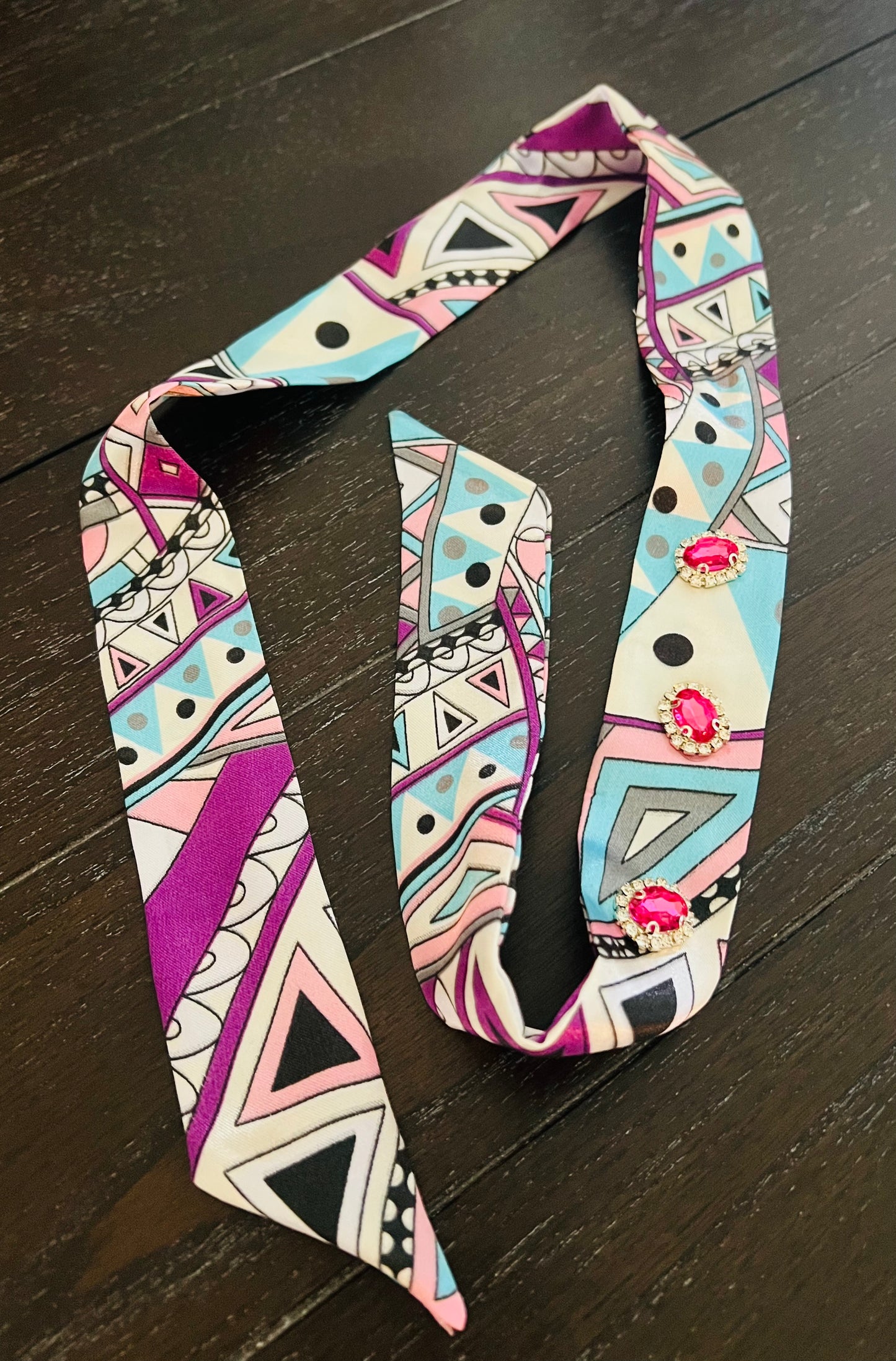 Blue Mod Scarf