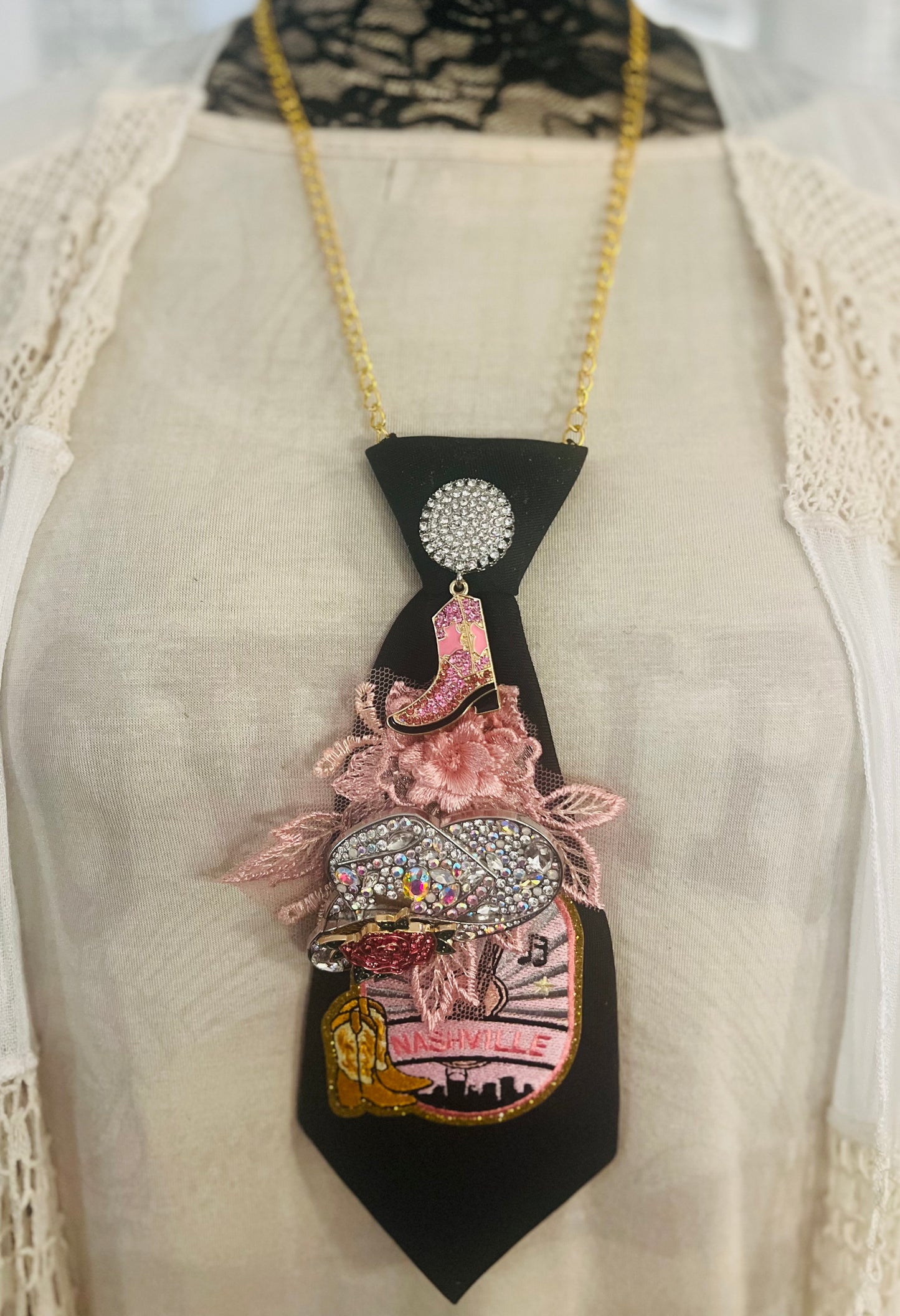 Nashville Tie Necklace